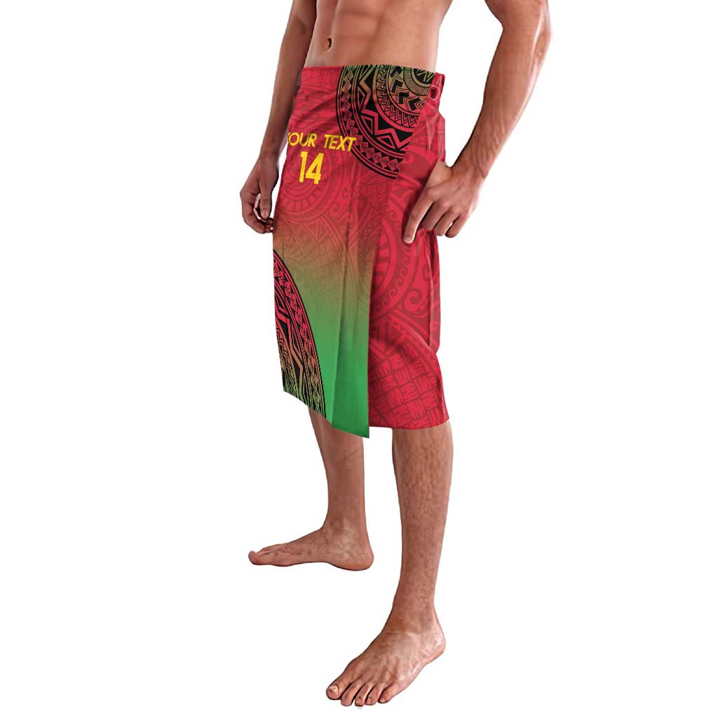 Custom Vanuatu Cricket Lavalava 2024 Polynesian Pattern Sporty Style LT14 - Polynesian Pride