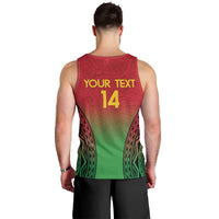 Custom Vanuatu Cricket Men Tank Top 2024 Polynesian Pattern Sporty Style LT14 - Polynesian Pride