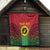 Custom Vanuatu Cricket Quilt 2024 Polynesian Pattern Sporty Style