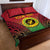 Custom Vanuatu Cricket Quilt Bed Set 2024 Polynesian Pattern Sporty Style