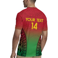 Custom Vanuatu Cricket Rugby Jersey 2024 Polynesian Pattern Sporty Style LT14 - Polynesian Pride