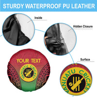 Custom Vanuatu Cricket Spare Tire Cover 2024 Polynesian Pattern Sporty Style LT14 - Polynesian Pride