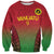 Custom Vanuatu Cricket Sweatshirt 2024 Polynesian Pattern Sporty Style