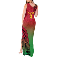 Custom Vanuatu Cricket Tank Maxi Dress 2024 Polynesian Pattern Sporty Style LT14 - Polynesian Pride