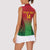 Custom Vanuatu Cricket Women Sleeveless Polo Shirt 2024 Polynesian Pattern Sporty Style