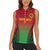 Custom Vanuatu Cricket Women Sleeveless Polo Shirt 2024 Polynesian Pattern Sporty Style