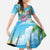 Flamingo Aloha Hawaii Family Matching Puletasi and Hawaiian Shirt It's 5 O’Clock Somewhere Tropical Vibes - Polynesian Pride