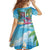 Flamingo Aloha Hawaii Family Matching Puletasi and Hawaiian Shirt It's 5 O’Clock Somewhere Tropical Vibes - Polynesian Pride