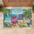 Flamingo Aloha Hawaii Rubber Doormat It's 5 O’Clock Somewhere Tropical Vibes - Polynesian Pride