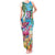 Flamingo Aloha Hawaii Tank Maxi Dress It's 5 O’Clock Somewhere Tropical Vibes - Polynesian Pride