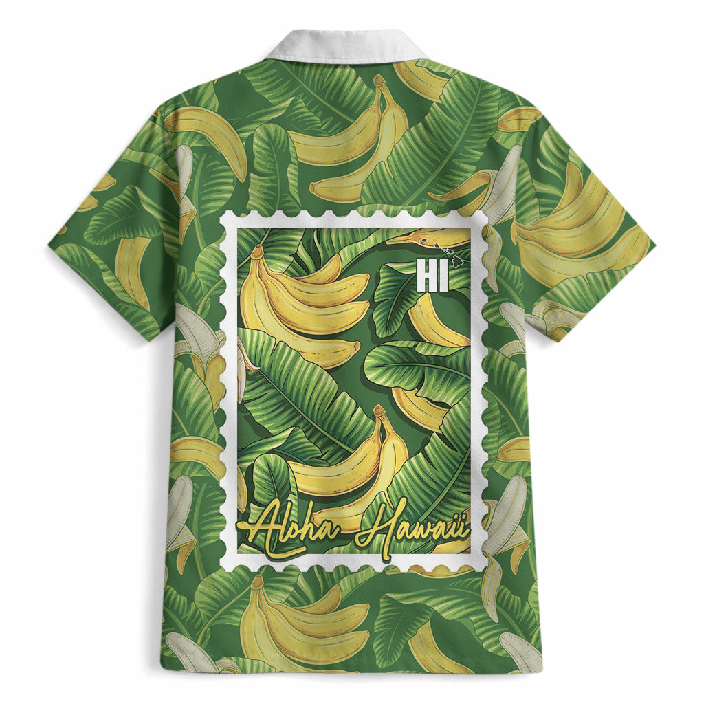 Aloha Hawaii Maia Hawaiian Shirt Hawaiian Banana Stylized Stamp LT14 - Polynesian Pride
