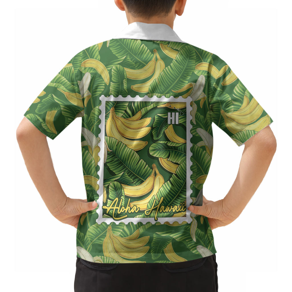 Aloha Hawaii Maia Hawaiian Shirt Hawaiian Banana Stylized Stamp LT14 - Polynesian Pride