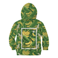Aloha Hawaii Maia Kid Hoodie Hawaiian Banana Stylized Stamp LT14 - Polynesian Pride