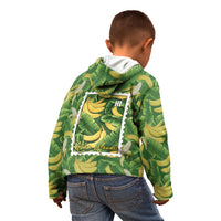 Aloha Hawaii Maia Kid Hoodie Hawaiian Banana Stylized Stamp LT14 - Polynesian Pride