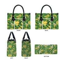 Aloha Hawaii Maia Leather Bag Hawaiian Banana Stylized Stamp LT14 - Polynesian Pride