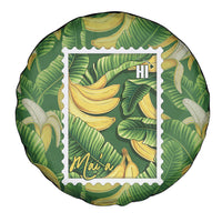 Aloha Hawaii Maia Spare Tire Cover Hawaiian Banana Stylized Stamp LT14 - Polynesian Pride