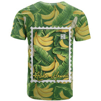 Aloha Hawaii Maia T Shirt Hawaiian Banana Stylized Stamp LT14 - Polynesian Pride