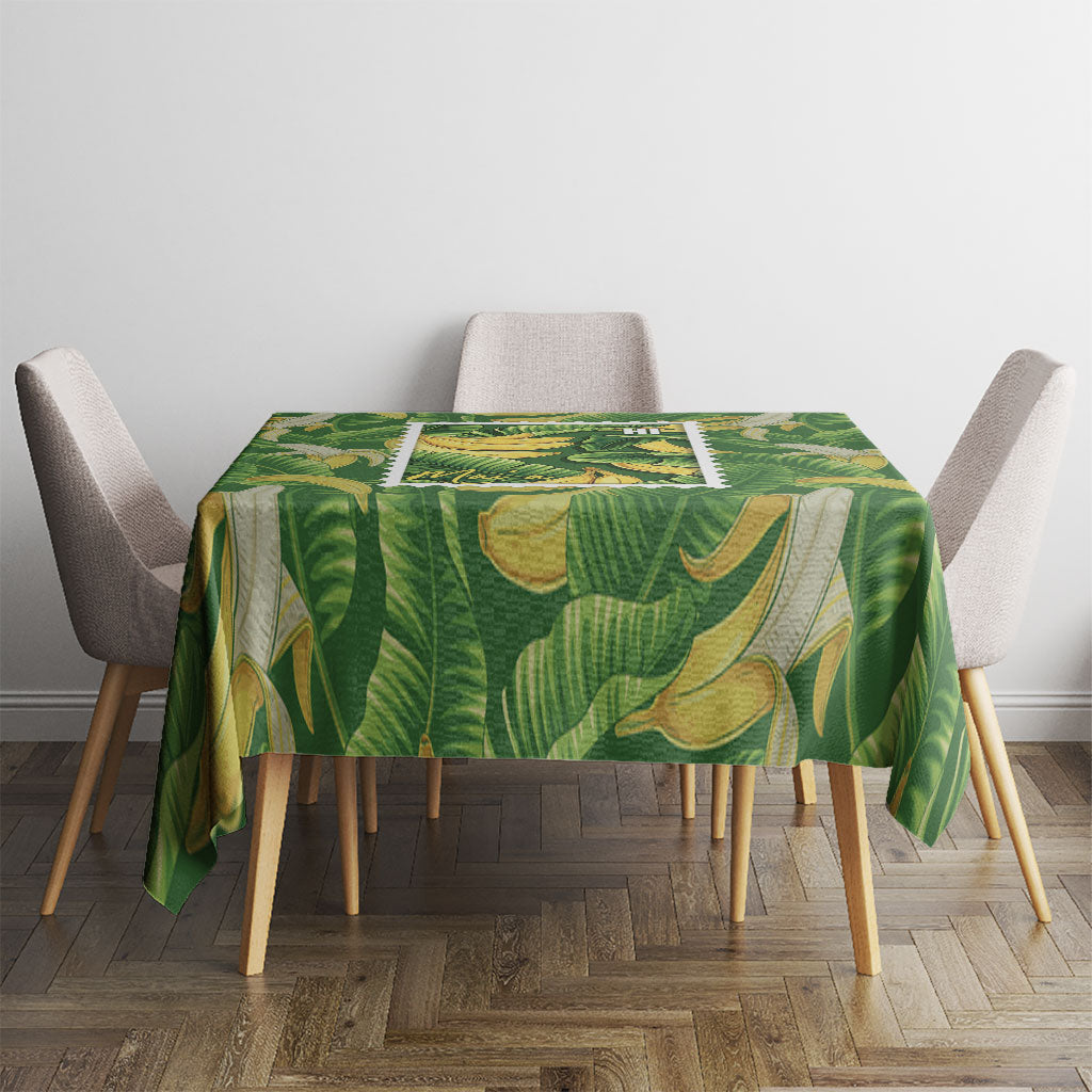 Aloha Hawaii Maia Tablecloth Hawaiian Banana Stylized Stamp LT14 - Polynesian Pride