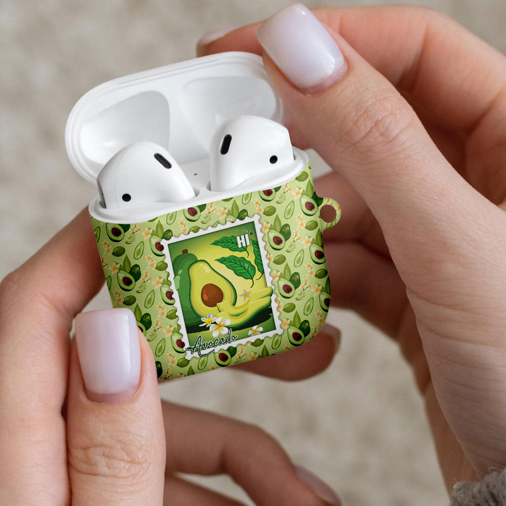 Aloha Hawaii Avocado AirPods Case Hawaiian Fruit Stylized Stamp LT14 - Polynesian Pride