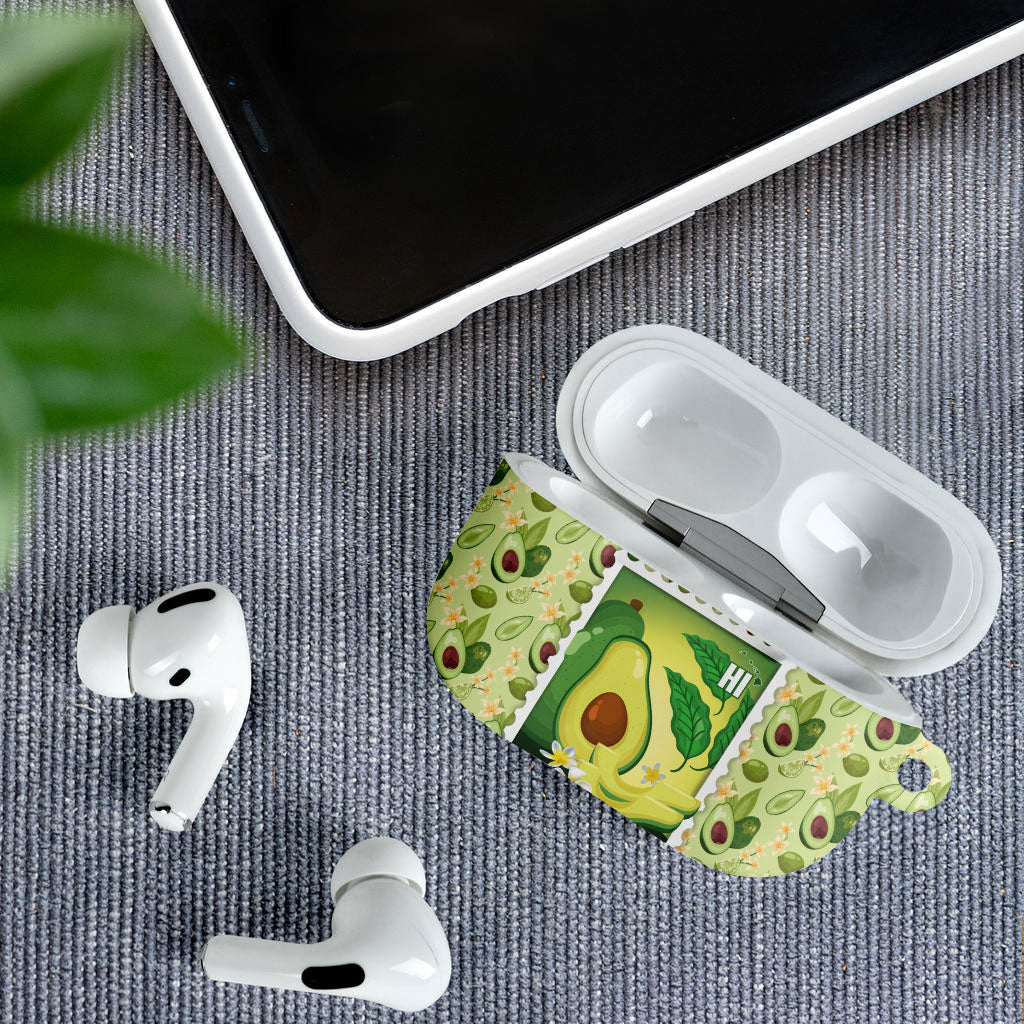 Aloha Hawaii Avocado AirPods Case Hawaiian Fruit Stylized Stamp LT14 - Polynesian Pride
