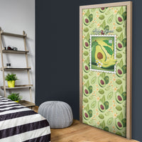 Aloha Hawaii Avocado Door Cover Hawaiian Fruit Stylized Stamp LT14 - Polynesian Pride