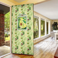 Aloha Hawaii Avocado Door Cover Hawaiian Fruit Stylized Stamp LT14 - Polynesian Pride