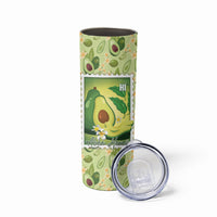 Aloha Hawaii Avocado Skinny Tumbler Hawaiian Fruit Stylized Stamp LT14 - Polynesian Pride