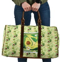 Aloha Hawaii Avocado Travel Bag Hawaiian Fruit Stylized Stamp LT14 Green - Polynesian Pride
