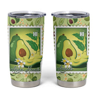 Aloha Hawaii Avocado Tumbler Cup Hawaiian Fruit Stylized Stamp LT14 Green - Polynesian Pride