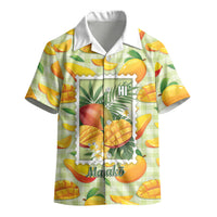 Aloha Hawaii Manako Palaka Motifs Kid Hawaiian Shirt Hawaiian Mango Stylized Stamp LT14 - Polynesian Pride