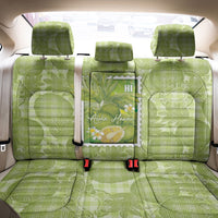 Aloha Hawaii Ulu Palaka Motifs Back Car Seat Cover Hawaiian Breadfruit Stylized Stamp LT14 - Polynesian Pride