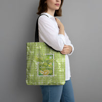 Aloha Hawaii Ulu Palaka Motifs Tote Bag Hawaiian Breadfruit Stylized Stamp LT14 - Polynesian Pride
