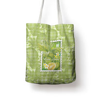 Aloha Hawaii Ulu Palaka Motifs Tote Bag Hawaiian Breadfruit Stylized Stamp LT14 - Polynesian Pride