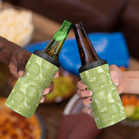 Omaomao Hawaii Breadfruit Palaka Motifs 4 in 1 Can Cooler Tumbler LT14 - Polynesian Pride