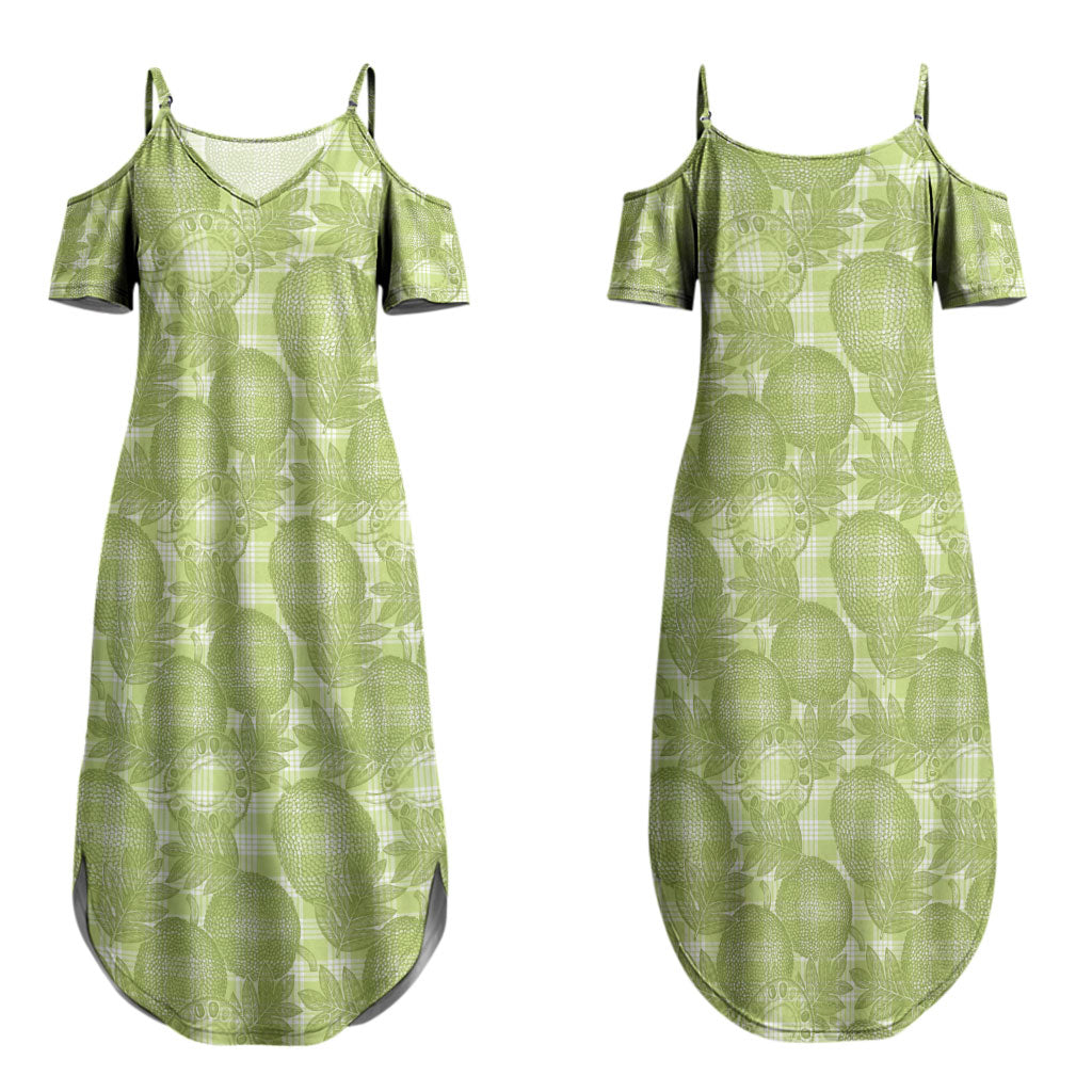 Omaomao Hawaii Breadfruit Palaka Motifs Couples Matching Summer Maxi Dress and Hawaiian Shirt LT14 - Polynesian Pride