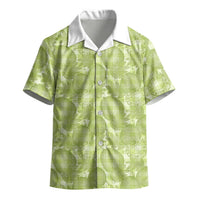 Omaomao Hawaii Breadfruit Palaka Motifs Kid Hawaiian Shirt LT14 - Polynesian Pride