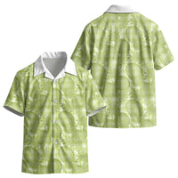 Omaomao Hawaii Breadfruit Palaka Motifs Kid Hawaiian Shirt LT14 - Polynesian Pride