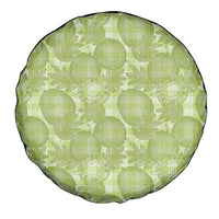 Omaomao Hawaii Breadfruit Palaka Motifs Spare Tire Cover LT14 - Polynesian Pride