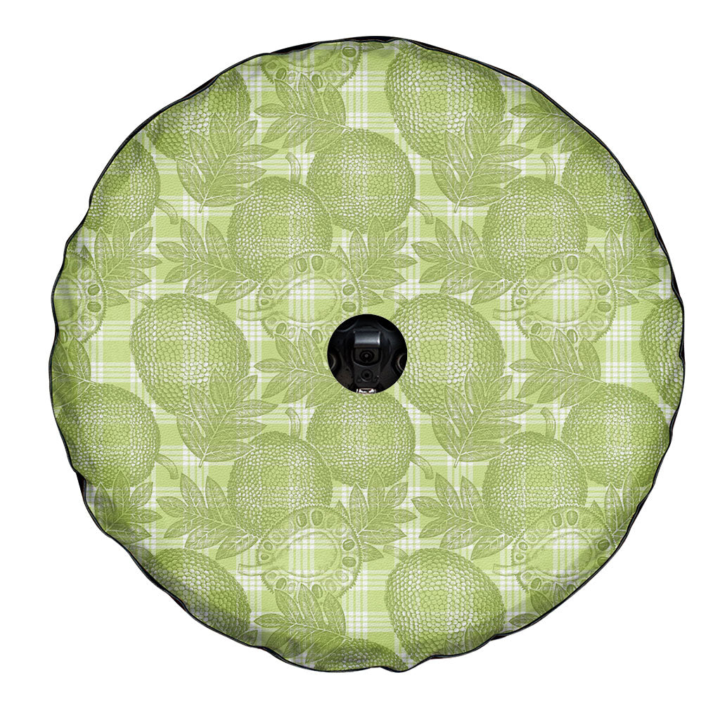Omaomao Hawaii Breadfruit Palaka Motifs Spare Tire Cover LT14 - Polynesian Pride