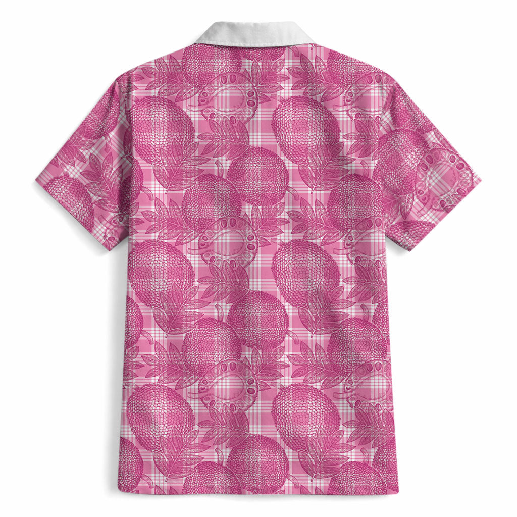 Alaka Hawaii Breadfruit Palaka Motifs Hawaiian Shirt LT14 - Polynesian Pride