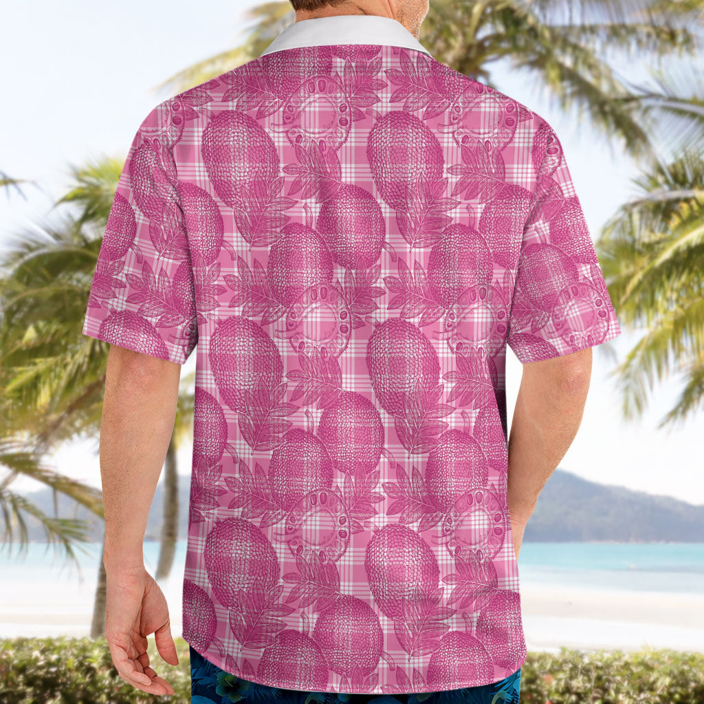 Alaka Hawaii Breadfruit Palaka Motifs Hawaiian Shirt LT14 - Polynesian Pride