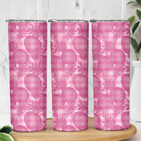 Alaka Hawaii Breadfruit Palaka Motifs Skinny Tumbler LT14 - Polynesian Pride