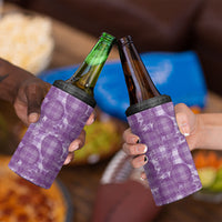 Poni Hawaii Breadfruit Palaka Motifs 4 in 1 Can Cooler Tumbler LT14 - Polynesian Pride