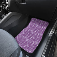 Poni Hawaii Breadfruit Palaka Motifs Car Mats LT14 - Polynesian Pride