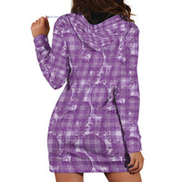 Poni Hawaii Breadfruit Palaka Motifs Hoodie Dress LT14 - Polynesian Pride