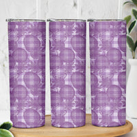 Poni Hawaii Breadfruit Palaka Motifs Skinny Tumbler LT14 - Polynesian Pride