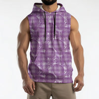 Poni Hawaii Breadfruit Palaka Motifs Sleeveless Hoodie LT14 - Polynesian Pride