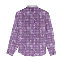 Poni Hawaii Breadfruit Palaka Motifs Women Casual Shirt LT14 - Polynesian Pride