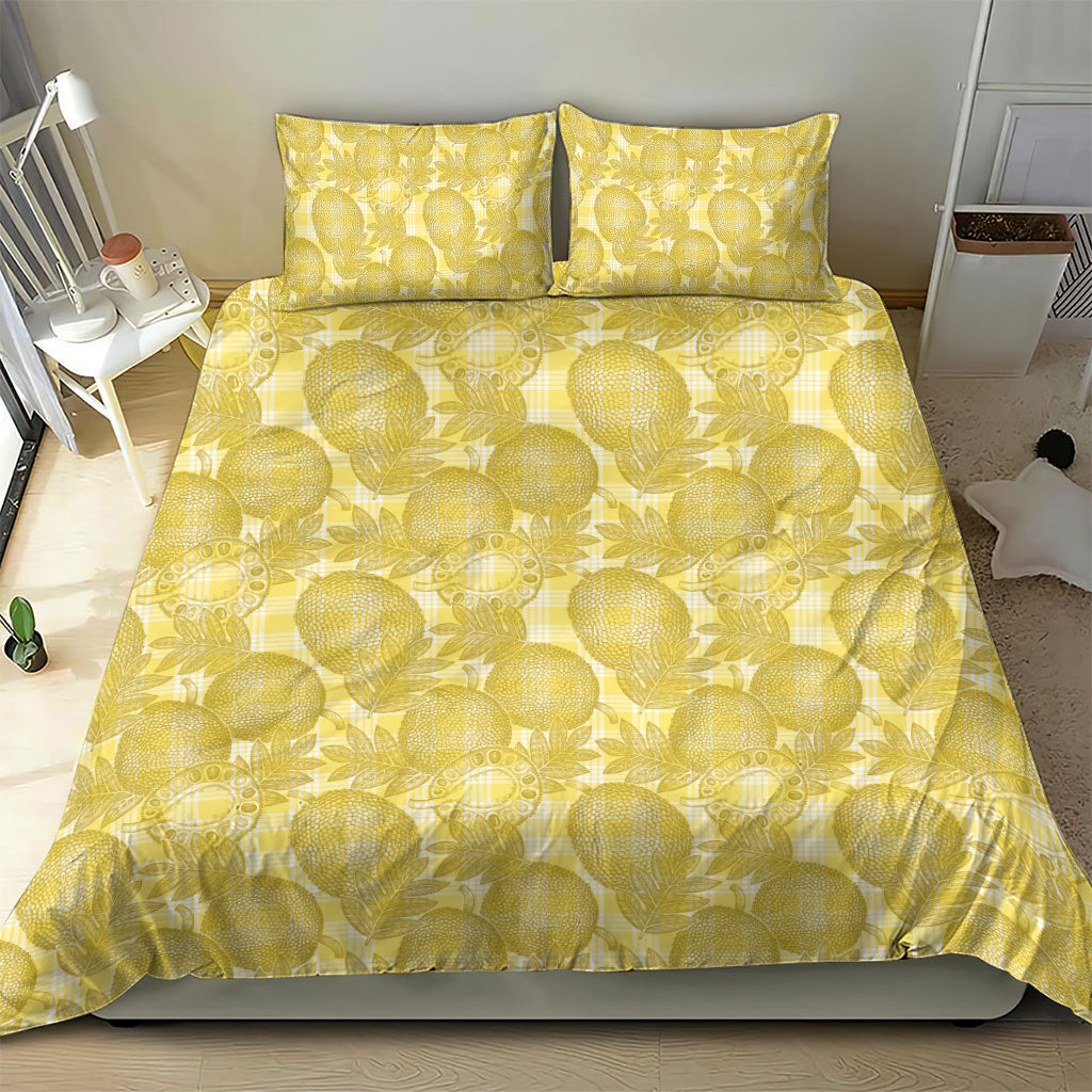 Melemele Hawaii Breadfruit Palaka Motifs Bedding Set LT14 - Polynesian Pride