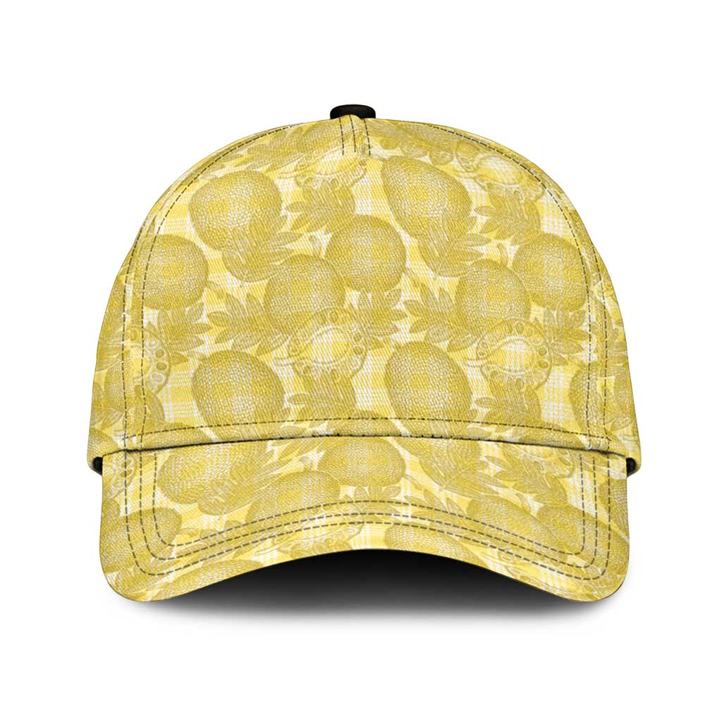 Melemele Hawaii Breadfruit Palaka Motifs Classic Cap